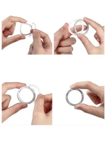 汽車一鍵啟動水鑽裝飾 - 彩色 - 查看 4