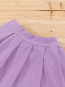 Toddler Girls Halter Top & Pleated Skirt