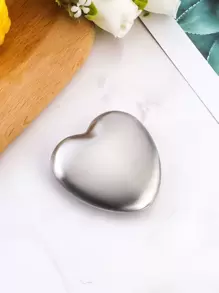 1pc Heart Stainless Steel Deodorant Soap