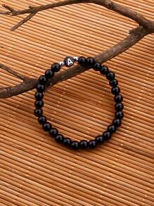 Đàn ông Thư Chi tiết Hạt trang trí Vòng tay - Nhiều màu - Xem 1