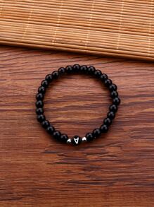 Đàn ông Thư Chi tiết Hạt trang trí Vòng tay - Nhiều màu - Xem 3