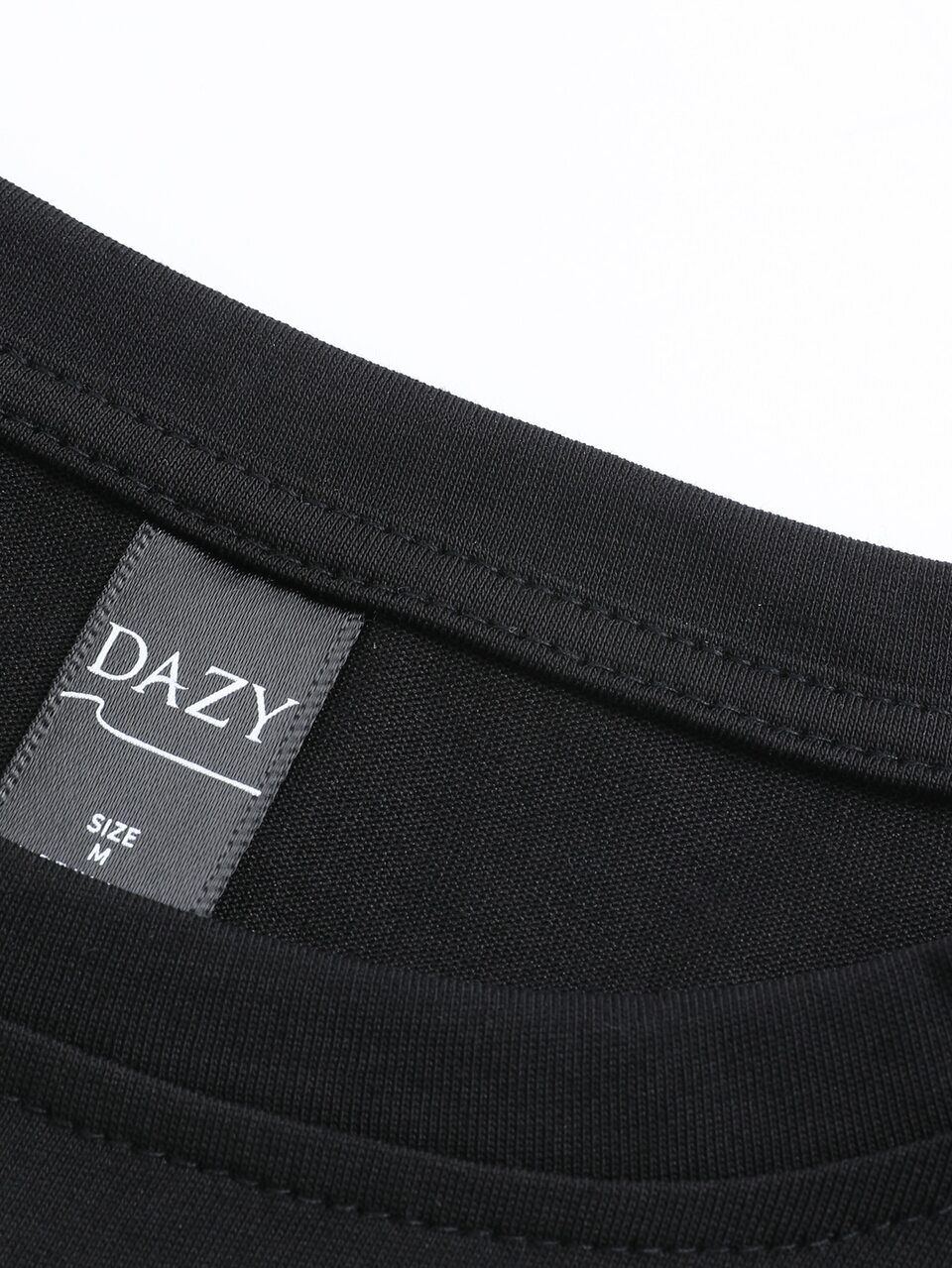 Slogan Graphic Drop Shoulder Tee Without Mesh Sleeve