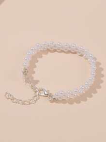 編織假珍珠手鍊