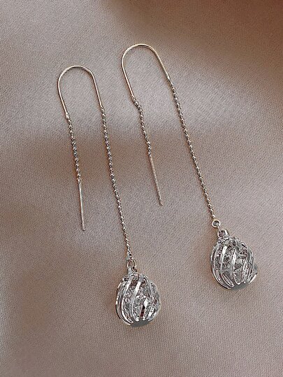 Andkiss Orecchini a goccia d'acqua con strass