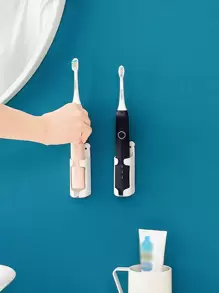 1入組電動牙刷架 - 白色 - 查看 1