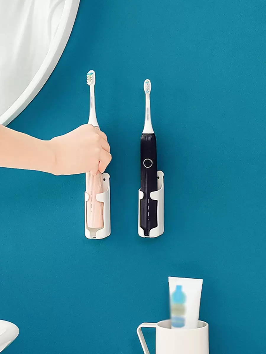1入組電動牙刷架 - 白色 - 查看 1