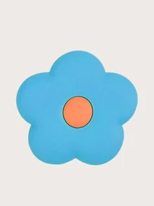 Tay cầm điện thoại với thiết kế hoa nổi bật - Màu xanh lam - Xem 6