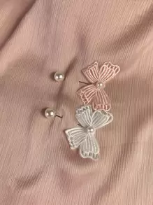 Fashionable & Elegant Bow Pearl Hijab Pin,Scarf,Beach,Holiday - Multicolor - View 1