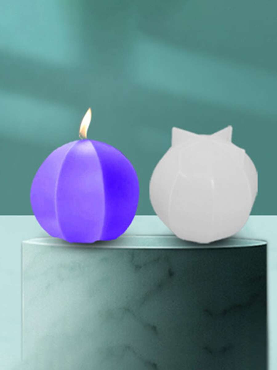 1pc Lantern Shaped DIY Silicone Mold - White - View 1