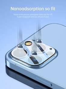 1入組手機攝像頭膜適用於iPhone - 無色 - 查看 3