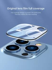 1入組手機攝像頭膜適用於iPhone - 無色 - 查看 6