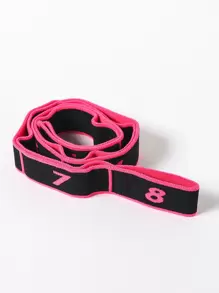 Yoga Stretching Belt - Multicolor - View 1