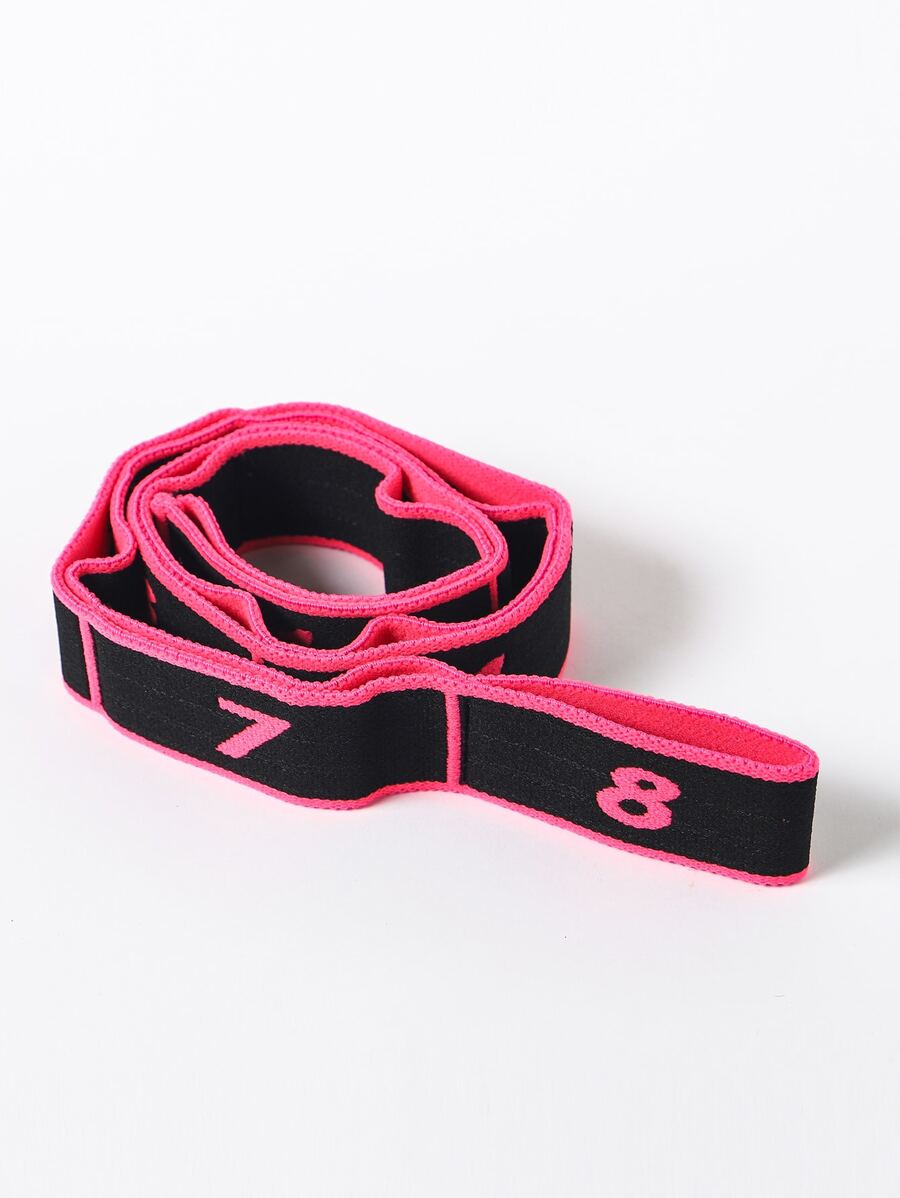 Yoga Stretching Belt - Multicolor - View 1