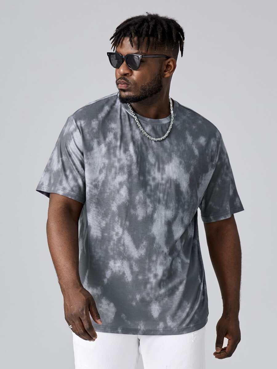 Manfinity Tops Nam Cà vạt nhuộm Giải trí - Nhiều màu - Xem 1