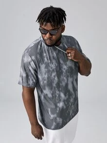 Manfinity Tops Nam Cà vạt nhuộm Giải trí - Nhiều màu - Xem 3