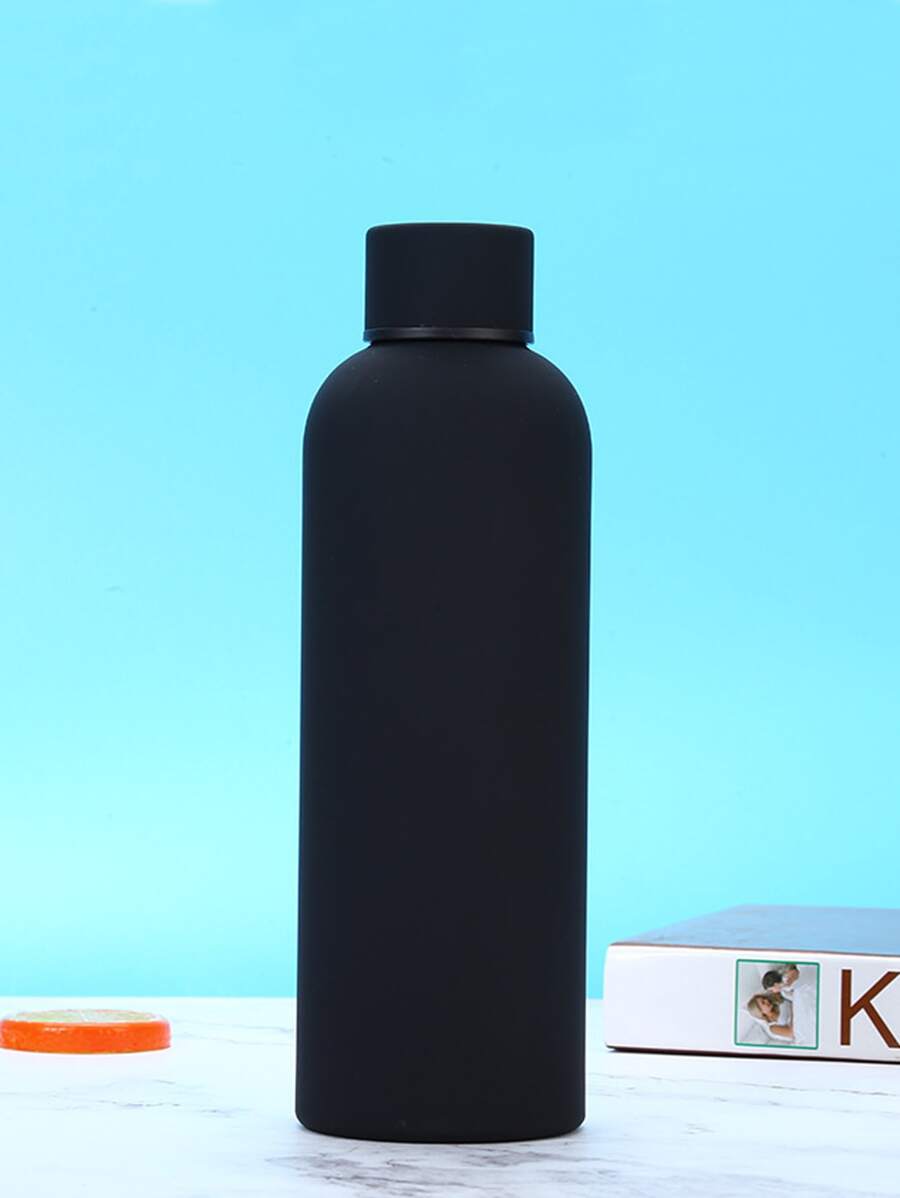 1pc Solid Color Vacuum Cup Back To School