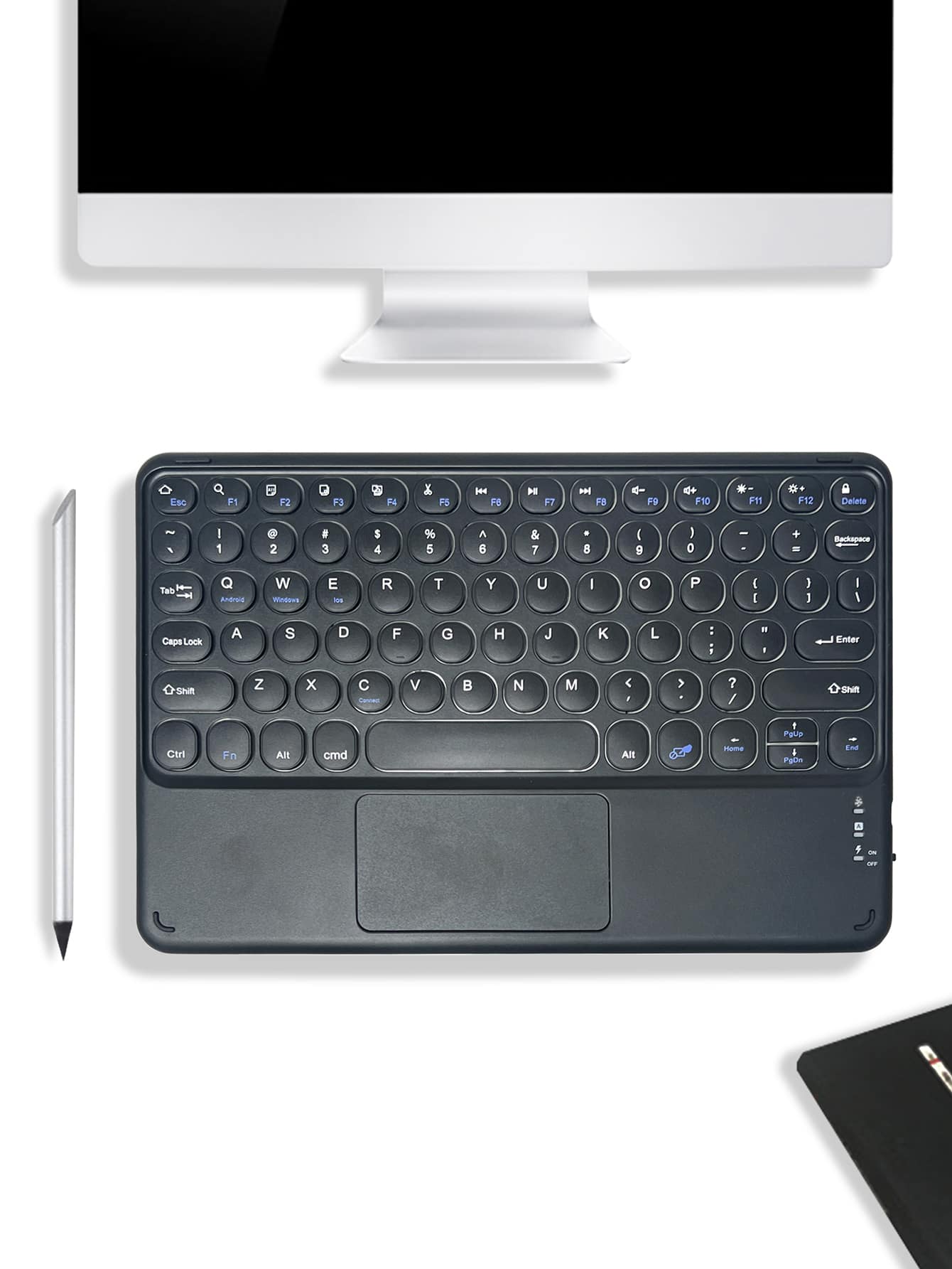 10英寸通用無綫鍵盤 - 黑色 - 查看 1