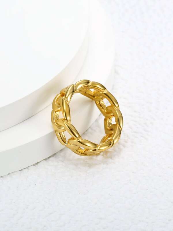 Chain Design Ring SHEIN USA