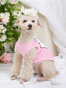 PETSIN Suit Print Pet Tank - Multicolor - View 7