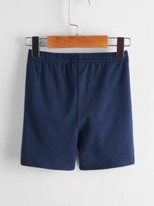 SHEIN 女童3条装骑行短裤