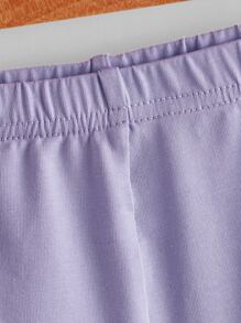 SHEIN 女童3条装骑行短裤