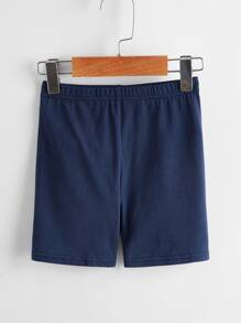 SHEIN 女童3条装骑行短裤