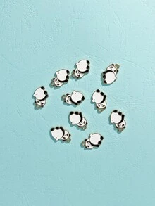 10 cái Mặt dây chuyền Panda DIY Trang sức Phụ kiện - Nhiều màu - Xem 1