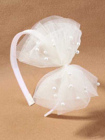 小女童蝴蝶結髮箍