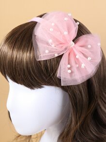 Toddler Girls Bow Hair Hoop