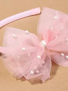 Toddler Girls Bow Hair Hoop
