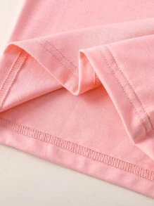 Baby 2pcs Heart Print Tee - Multicolor - View 5