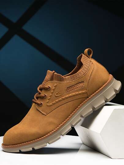 Men Lace-up Front Running Shoes