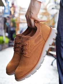 Men Lace-up Front Running Shoes