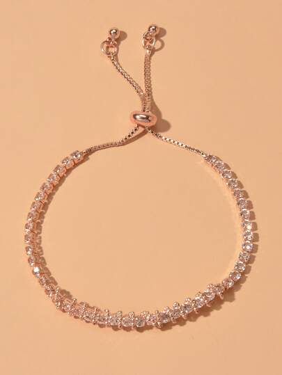 Rhinestone Decor Bracelet