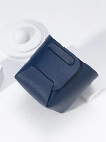 Hộp lưu trữ trên máy tính để bàn in hình trái tim 1pc - Xanh đậm - Xem 3
