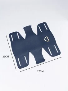 Hộp lưu trữ trên máy tính để bàn in hình trái tim 1pc - Xanh đậm - Xem 4