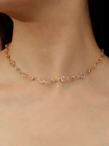 水鑽裝飾項鍊