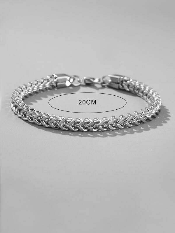 Men Stainless Steel Bracelet SHEIN USA