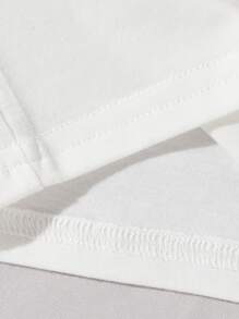 Girls 2pcs Slogan & Heart Print Tank Top - Multicolor - View 3