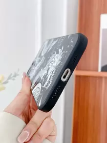 龍手機外殼 - 黑與白 - 查看 4
