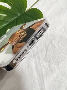 Divertida funda transparente para teléfono con impresión de toro - Multicolor - Ver 3