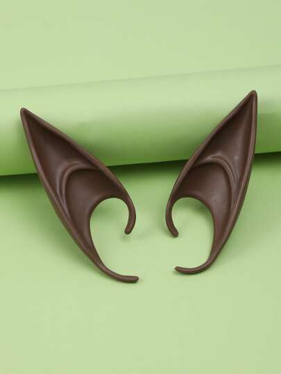 Fairycore 2pcs Elf Design Ear Climber