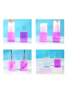 Papel de absorción de Color antimanchas y antidecoloración, 30 piezas, 11x14cm - Blanco - Ver 4