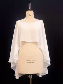 Gói cưới cao thấp Hem - trắng - Xem 1