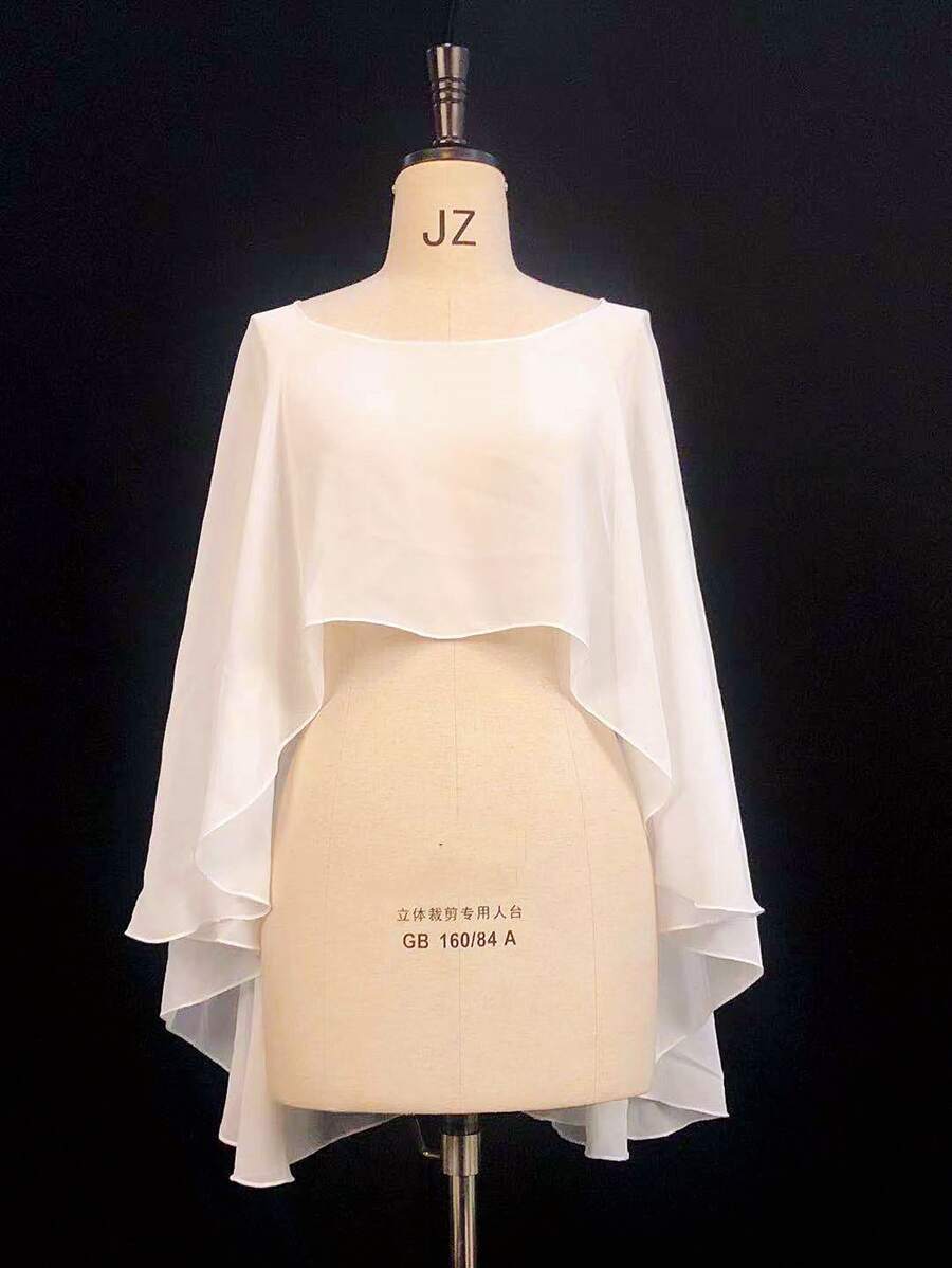 Gói cưới cao thấp Hem - trắng - Xem 1