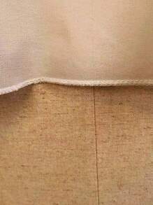 Gói cưới cao thấp Hem - trắng - Xem 4