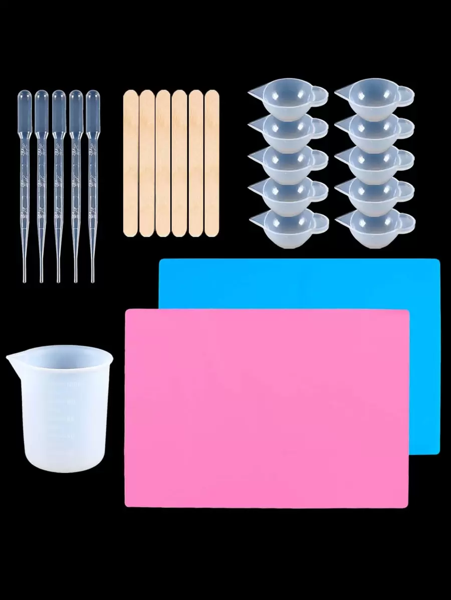 23 piezas DIY Molde de silicona Conjunto - Multicolor - Ver 1