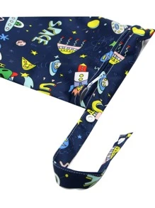 1pc Cartoon Graphic Diaper Bag - Multicolor - View 3