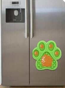 1pc Paw có hình dạng màu sắc ngẫu nhiên cho thú cưng Licking Pad - Nhiều màu - Xem 4