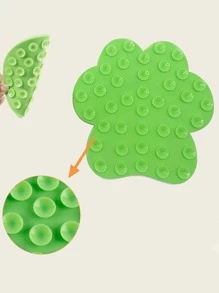 1pc Paw có hình dạng màu sắc ngẫu nhiên cho thú cưng Licking Pad - Nhiều màu - Xem 6